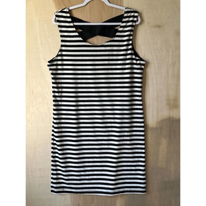 AA Studio Dress Womens 16 Striped